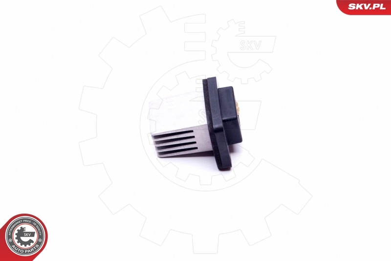 Resistor, interior blower